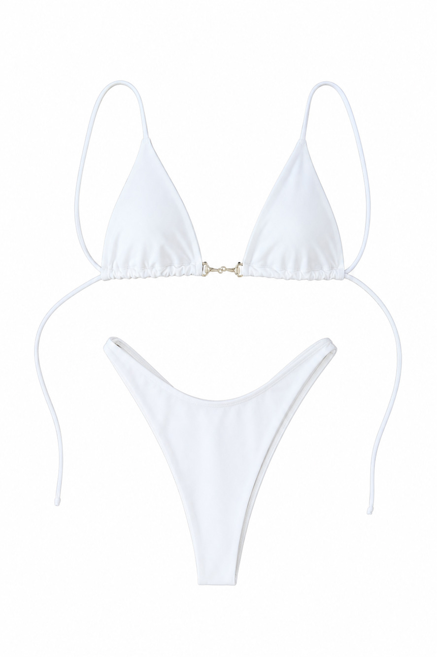 Swim By Di White Bikini Set - S (New With Tags)